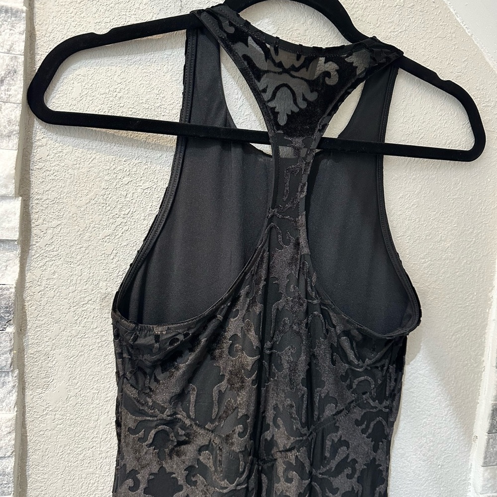 Pins & Needles Black Sleeveless Halter Midi Dress - Picture 3 of 12